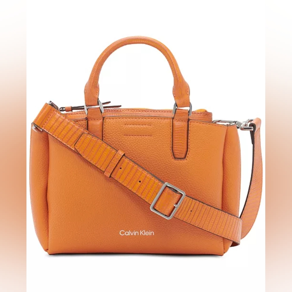 Calvin Klein Rita Crossbody - Flame Orange, NWT 🚨 DISCONTINUED!🚨 - Picture 13 of 13